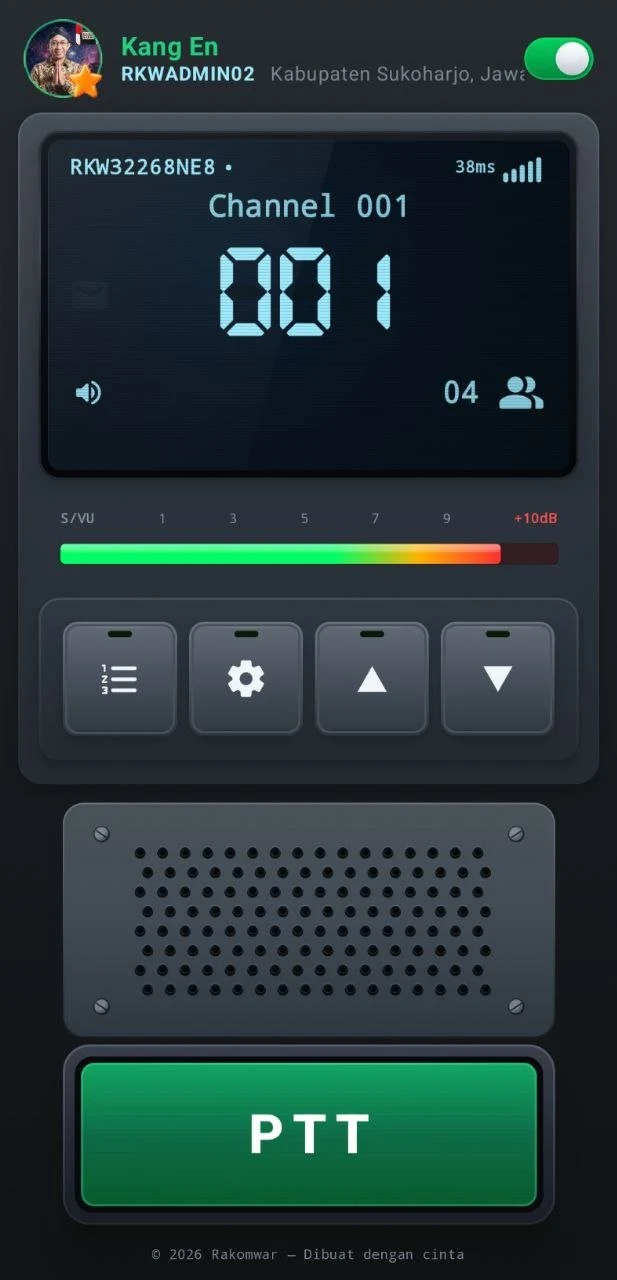 Walkie Talkie - Rakomwar PTT screenshot