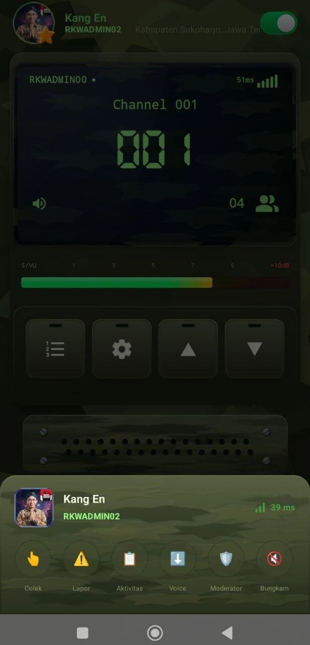 Walkie Talkie - Rakomwar PTT screenshot